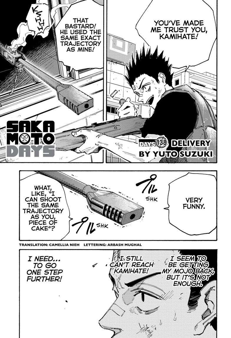 Sakamoto Days chapter 138 page 1