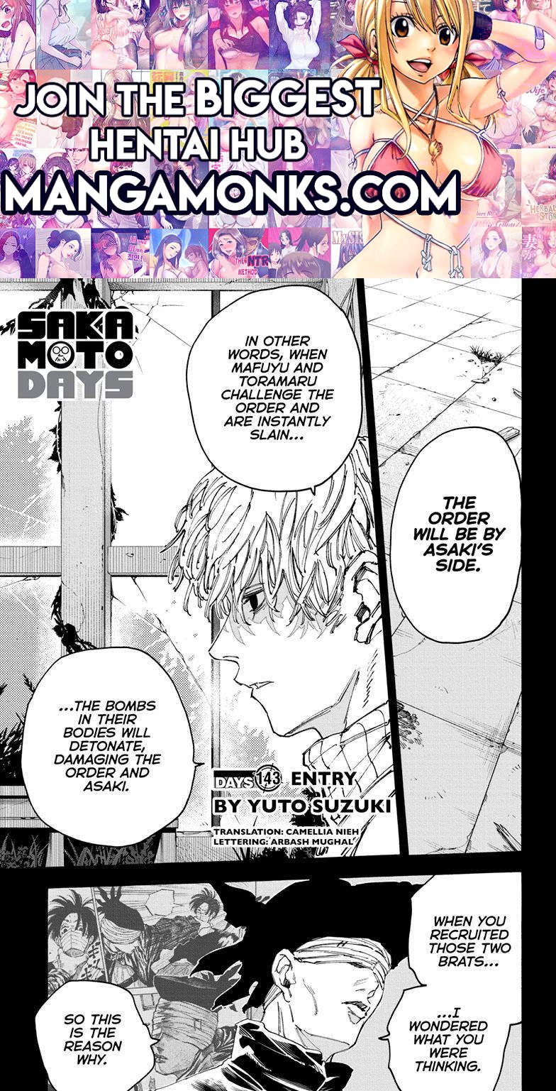 Sakamoto Days chapter 143 page 1