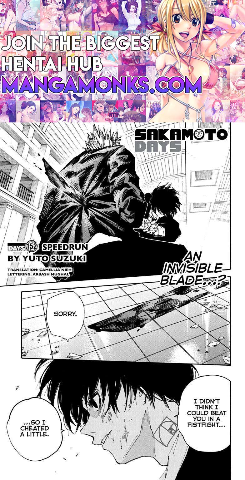 Sakamoto Days chapter 152 page 1