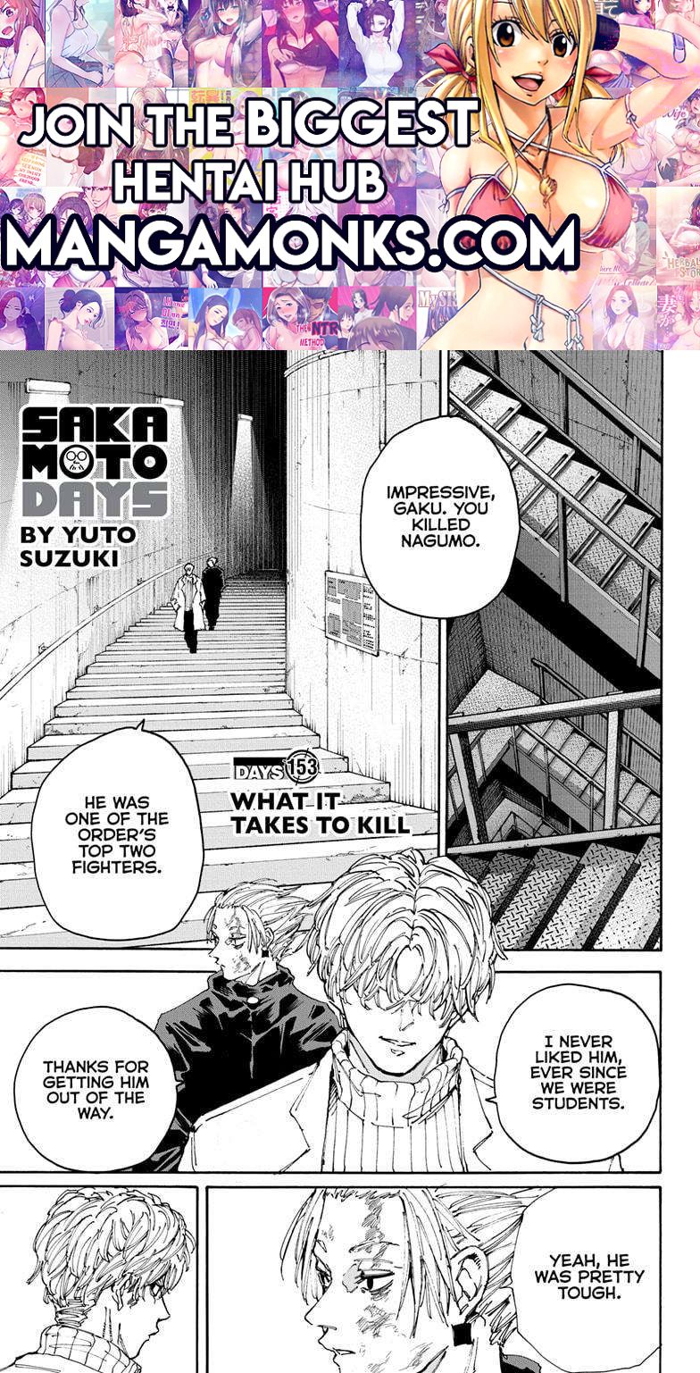 Sakamoto Days chapter 153 page 1