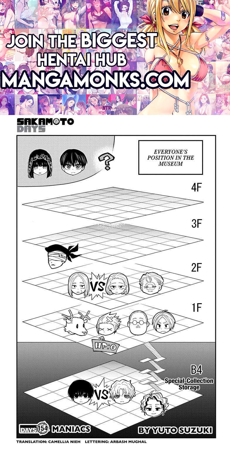 Sakamoto Days chapter 154 page 1