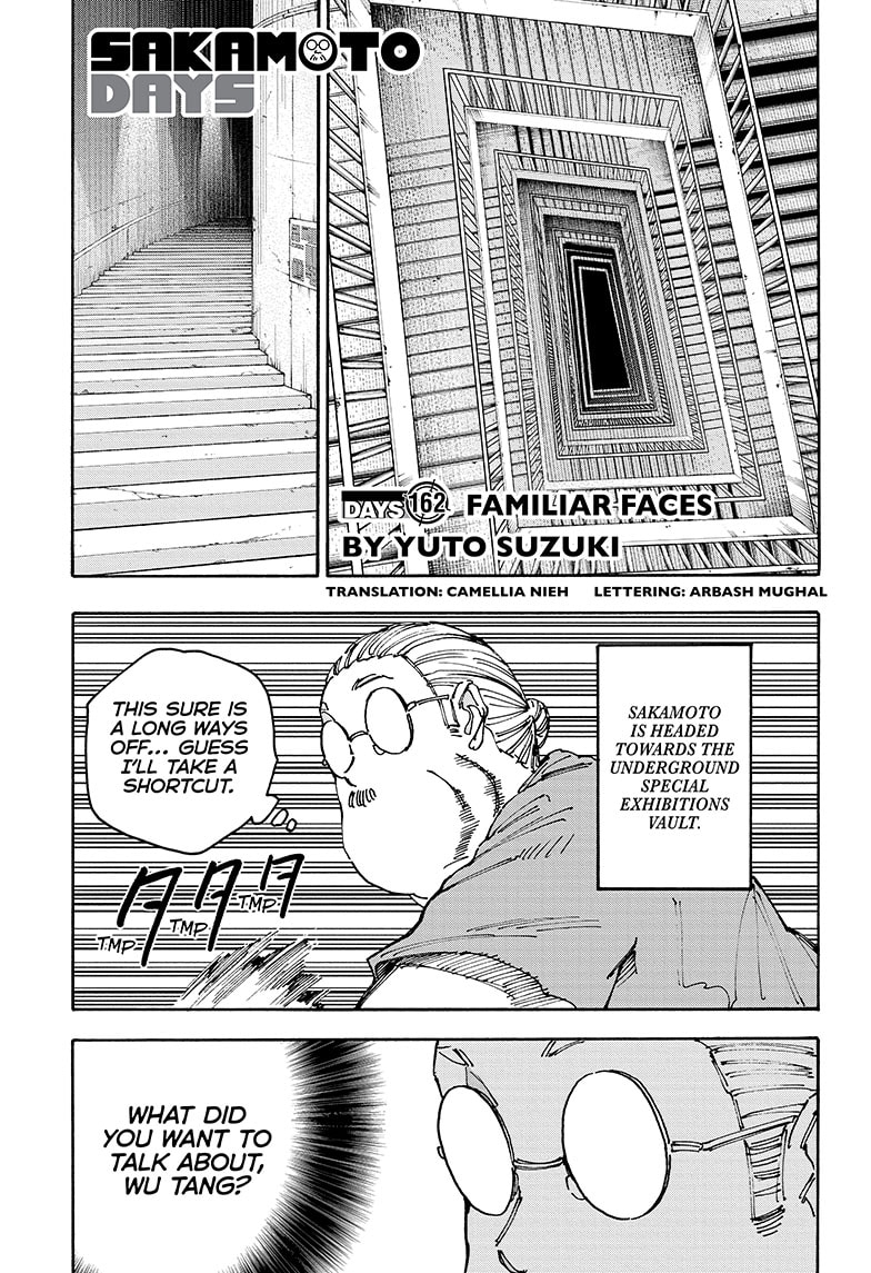 Sakamoto Days chapter 162 page 1