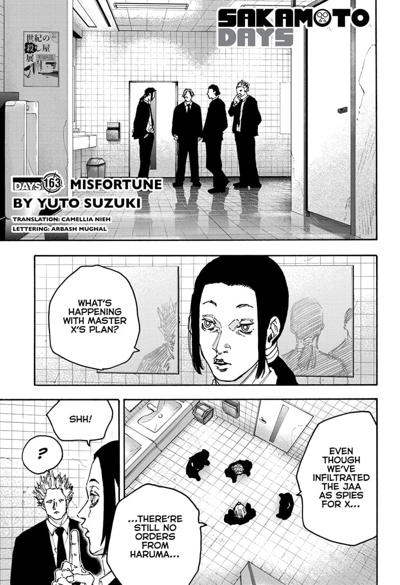 Sakamoto Days chapter 163 page 1