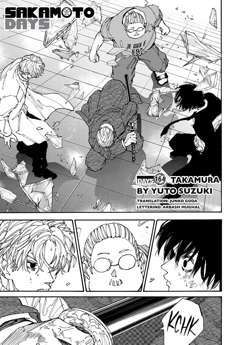 Sakamoto Days chapter 164 page 1