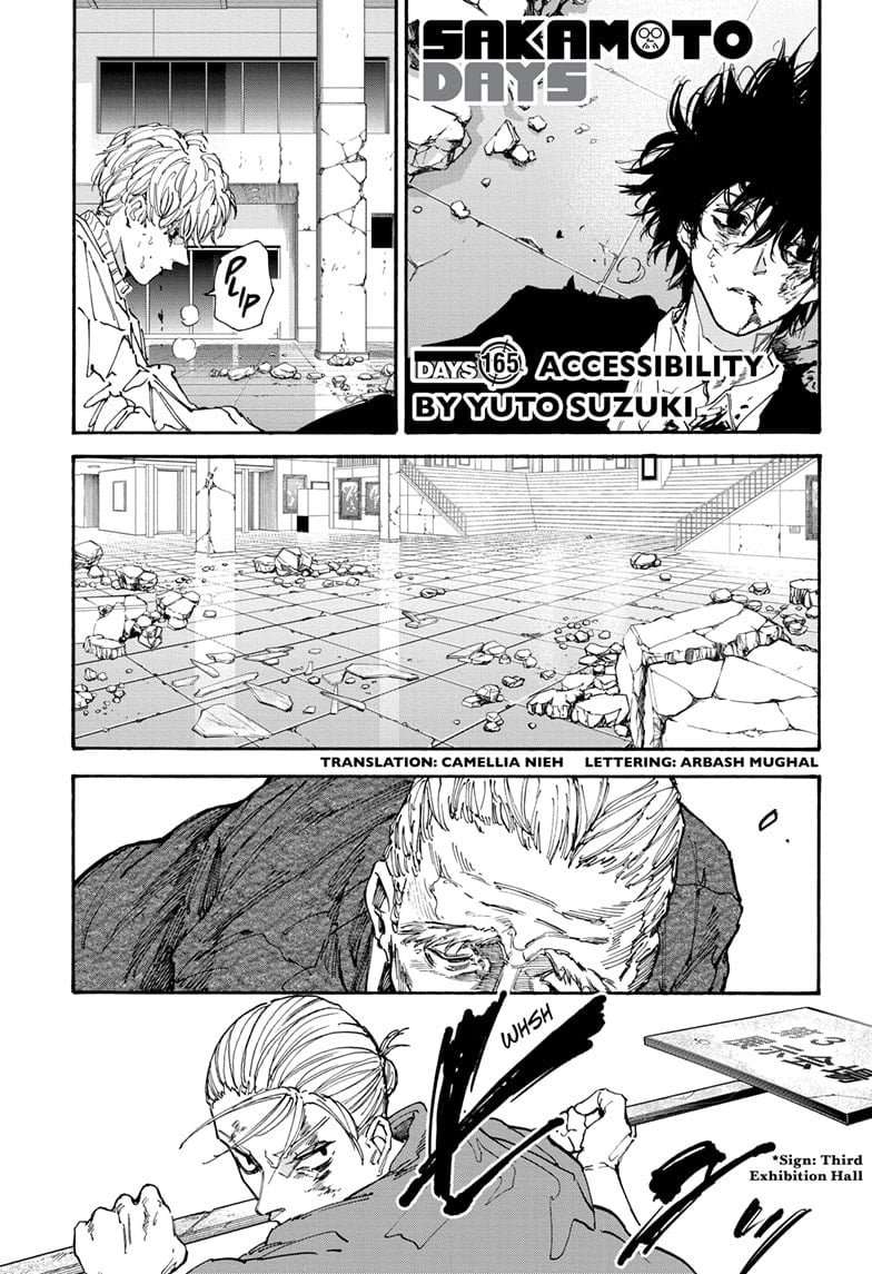 Sakamoto Days chapter 165 page 1