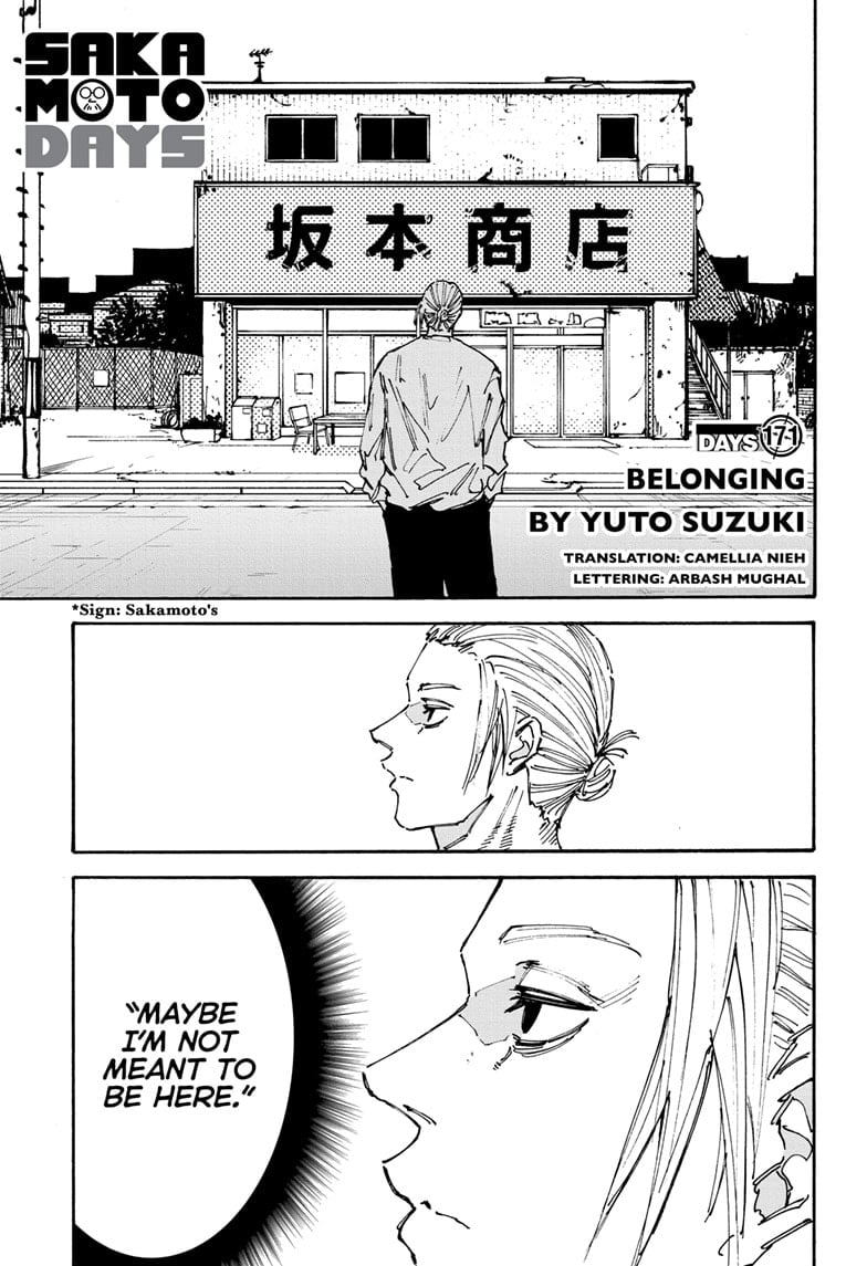 Sakamoto Days chapter 171 page 1