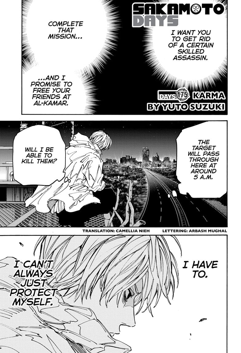 Sakamoto Days chapter 175 page 1