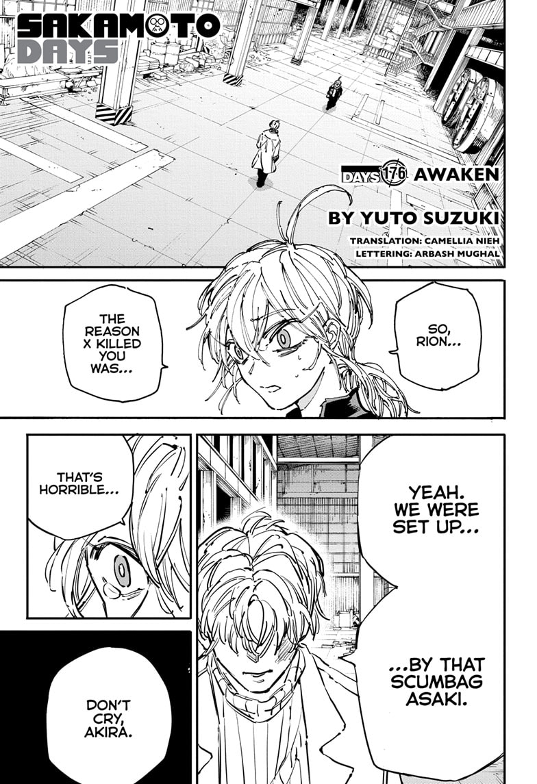 Sakamoto Days chapter 176 page 1