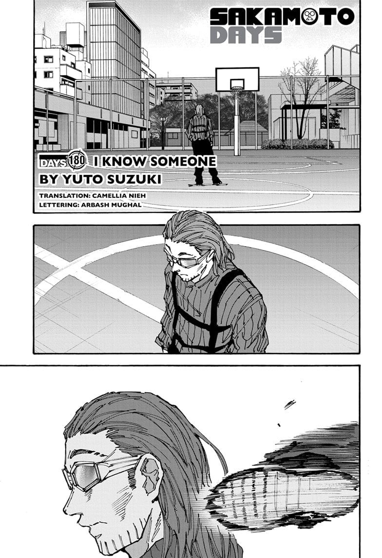 Sakamoto Days chapter 180 page 1