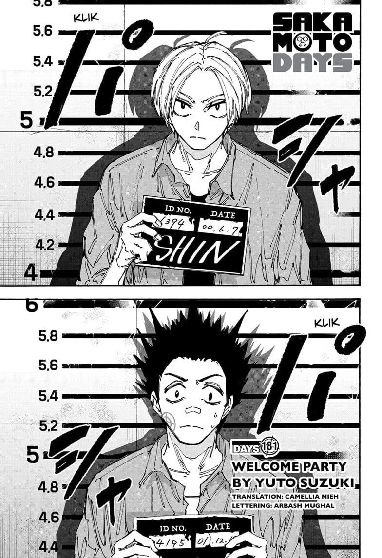 Sakamoto Days chapter 181 page 1