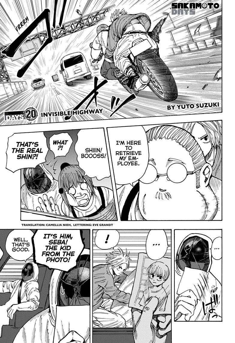 Sakamoto Days chapter 20 page 1