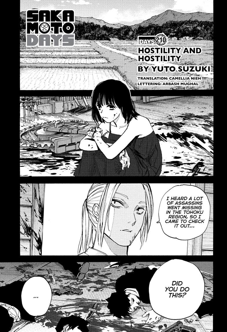 Sakamoto Days chapter 210 page 1