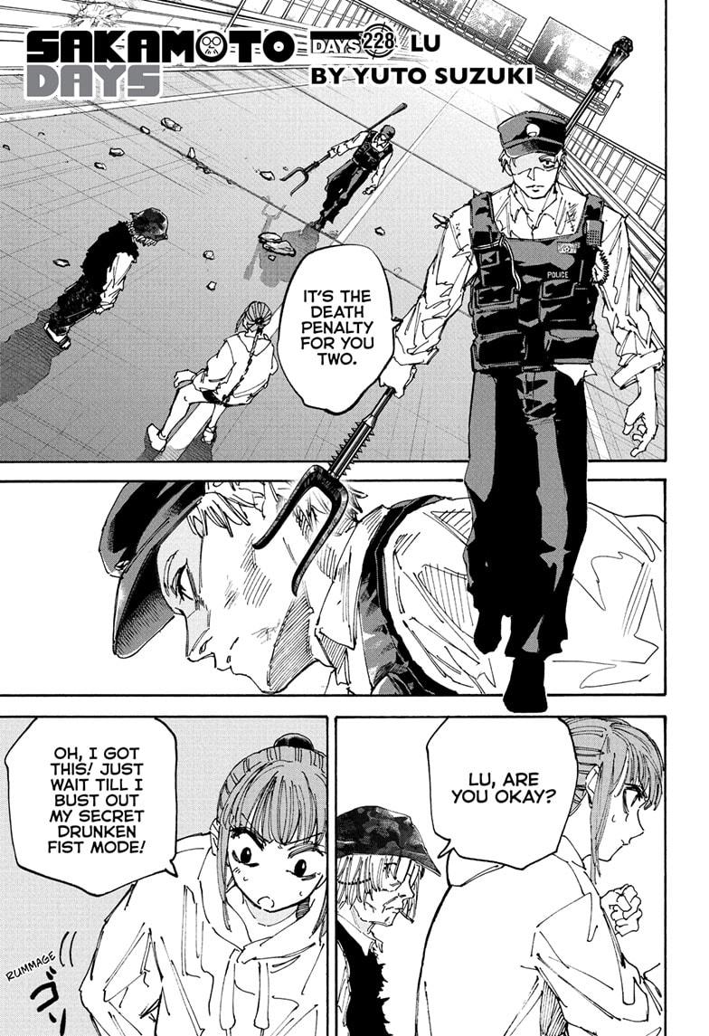 Sakamoto Days chapter 228 page 1