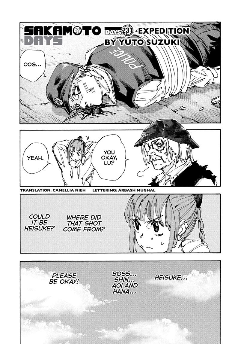 Sakamoto Days chapter 231 page 1