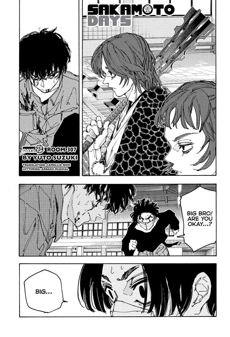 Sakamoto Days chapter 234 page 1