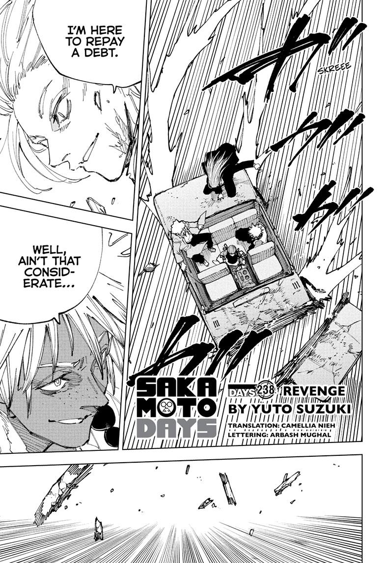 Sakamoto Days chapter 238 page 1