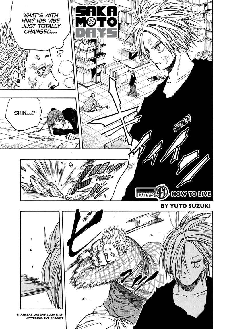 Sakamoto Days chapter 41 page 1