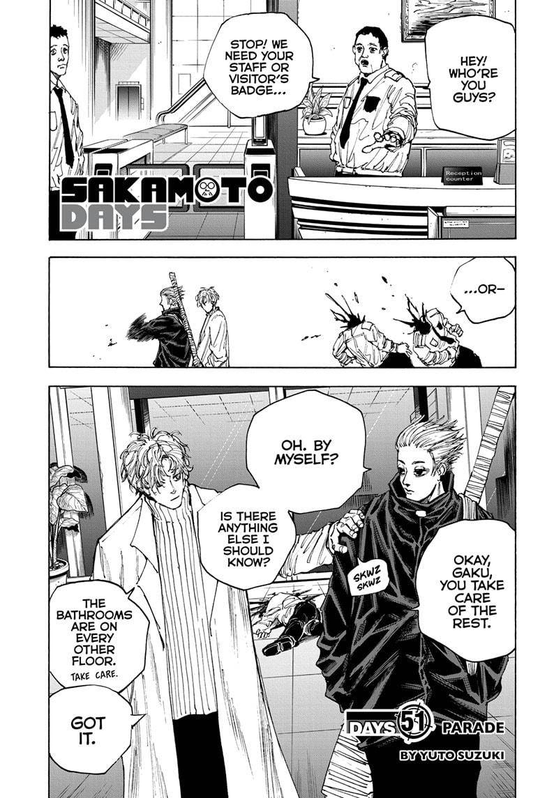 Sakamoto Days chapter 51 page 1