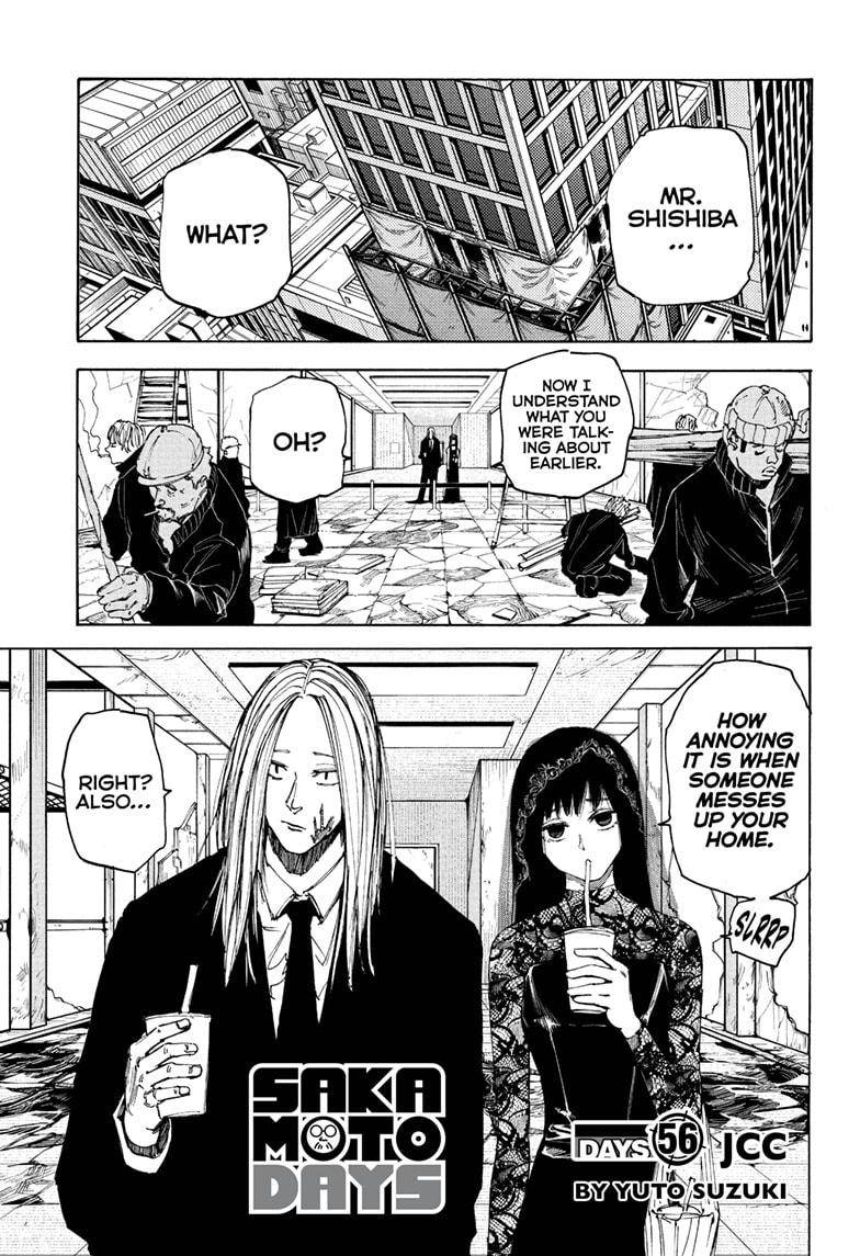 Sakamoto Days chapter 56 page 1