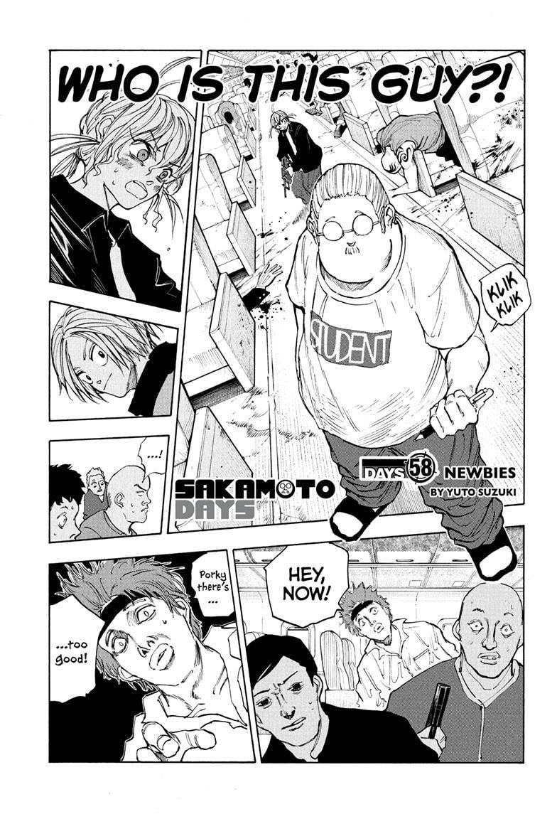Sakamoto Days chapter 58 page 1