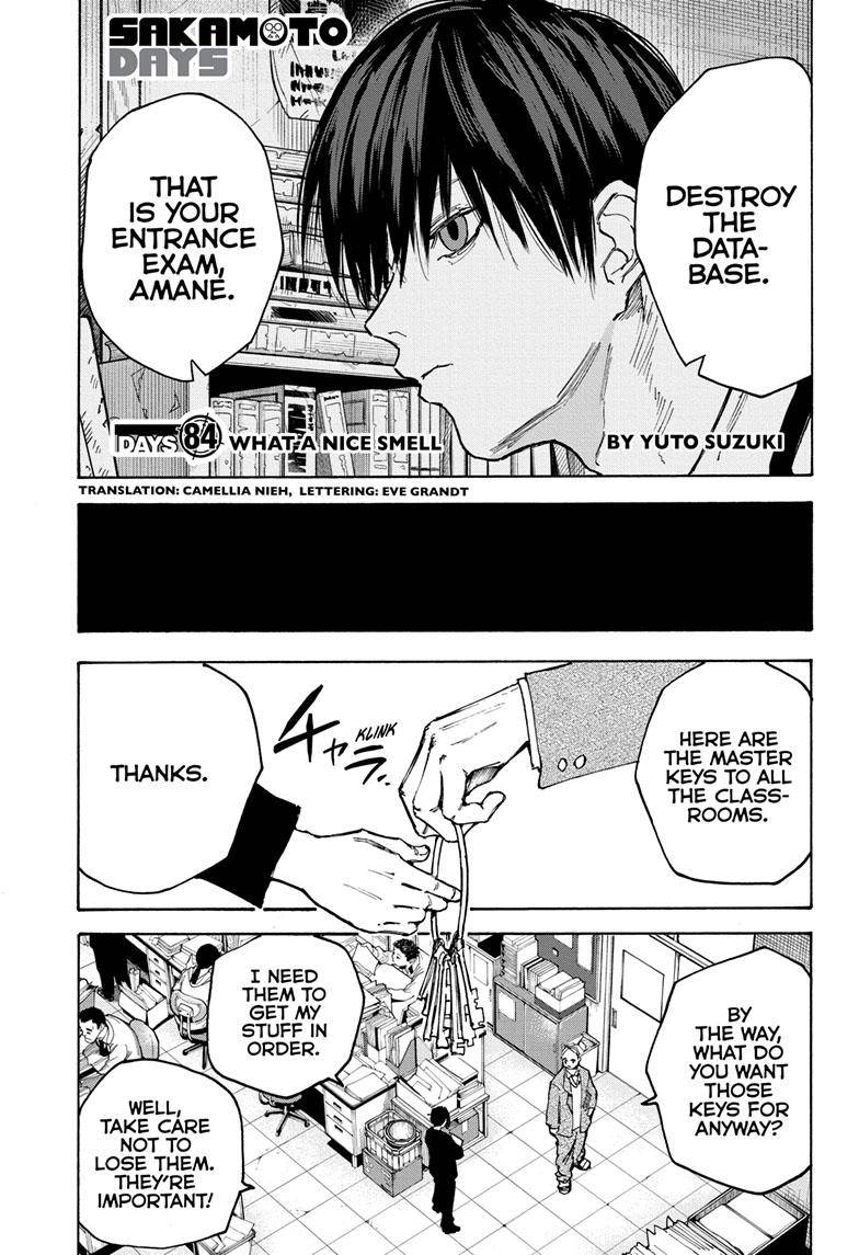 Sakamoto Days chapter 84 page 1
