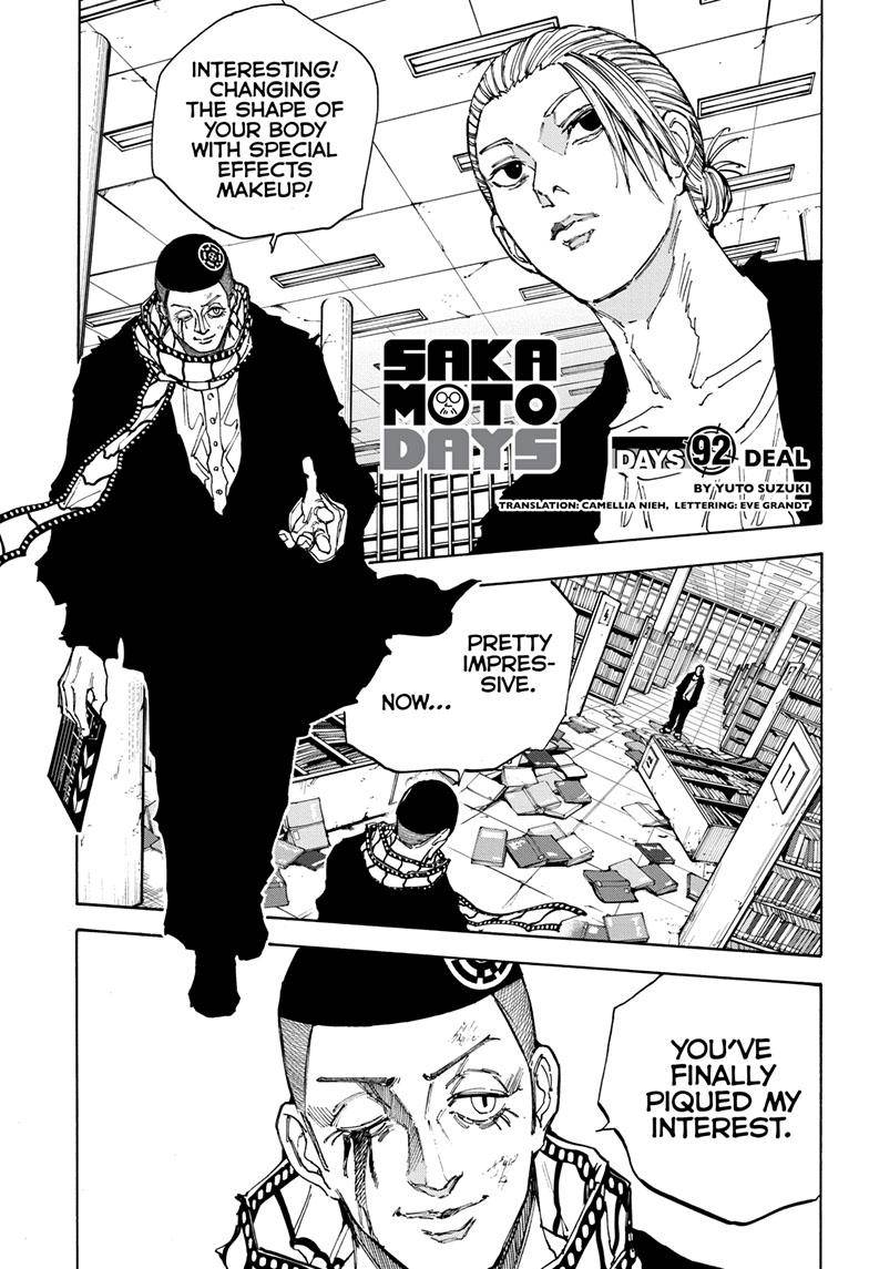 Sakamoto Days chapter 92 page 1