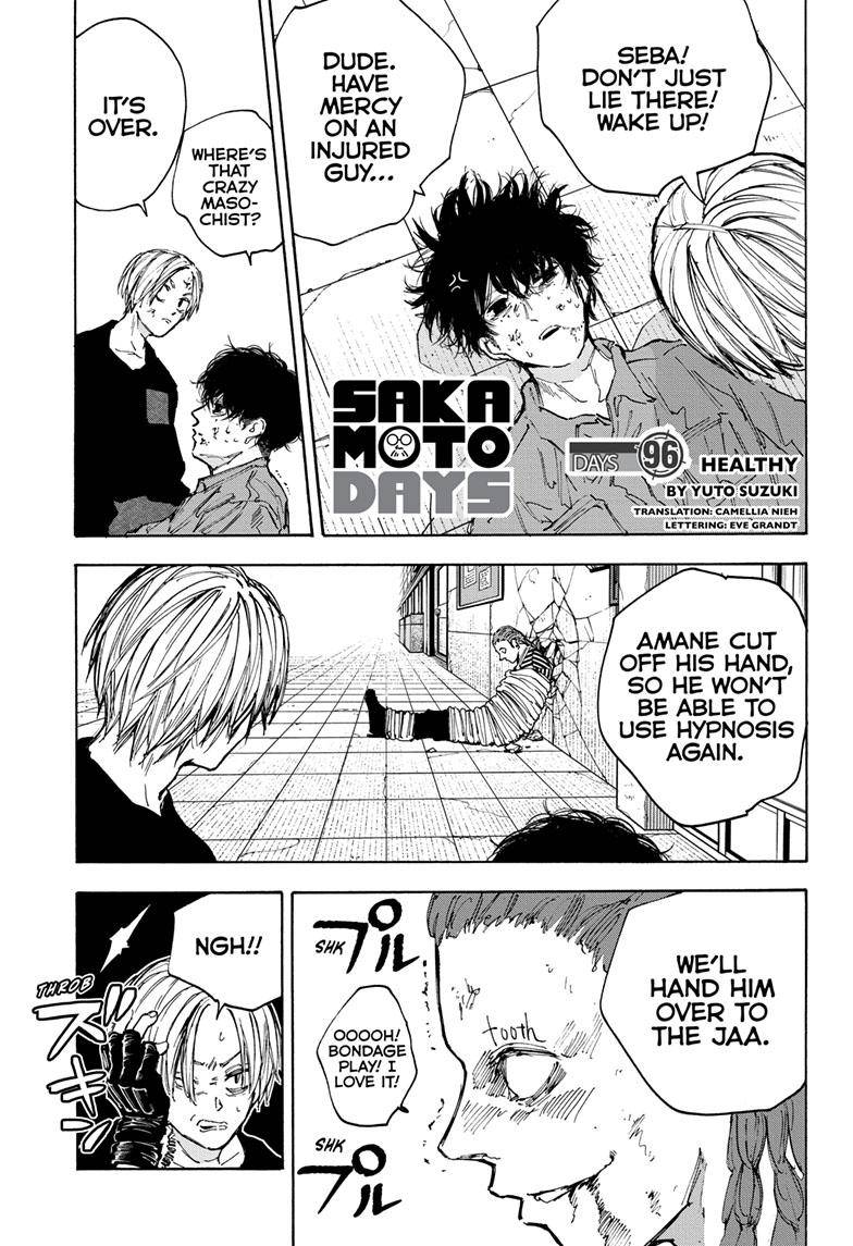Sakamoto Days chapter 96 page 1