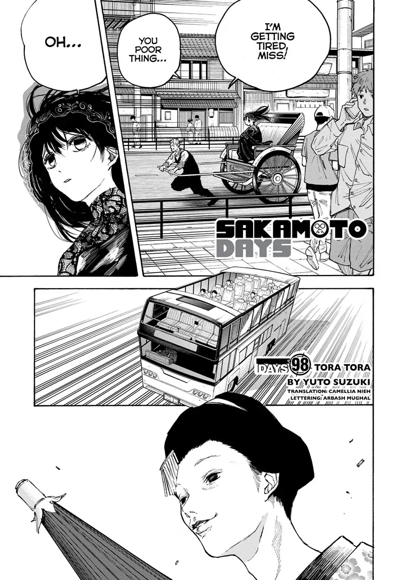 Sakamoto Days chapter 98 page 1
