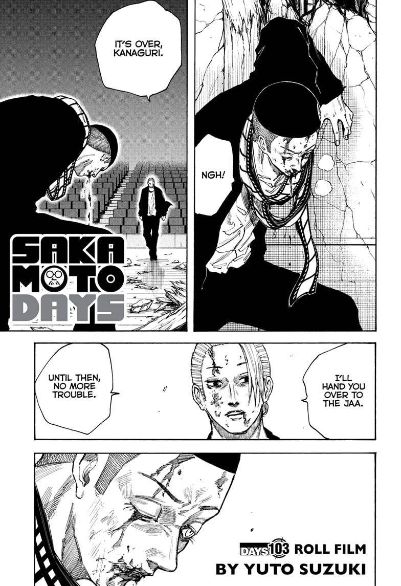 Sakamoto Days chapter 103 page 1