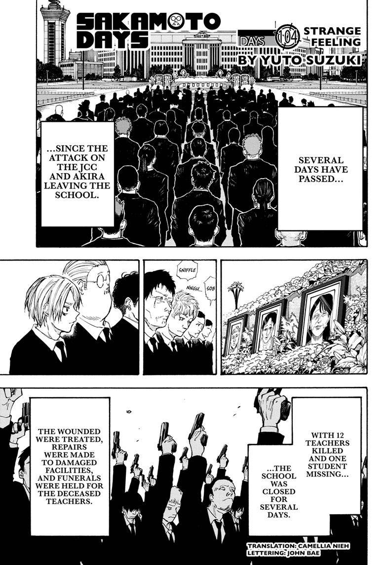 Sakamoto Days chapter 104 page 1