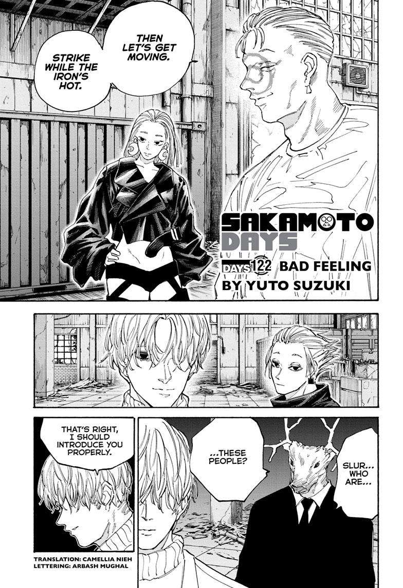Sakamoto Days chapter 122 page 1