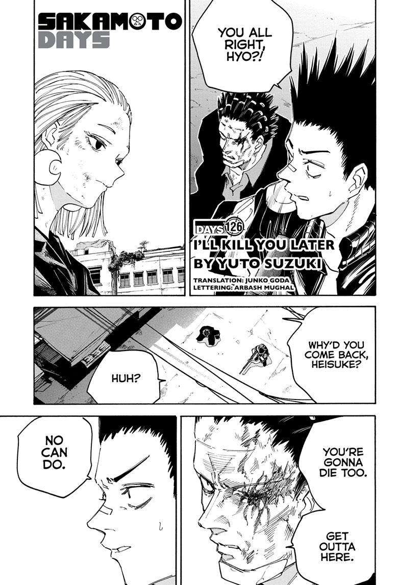 Sakamoto Days chapter 126 page 1