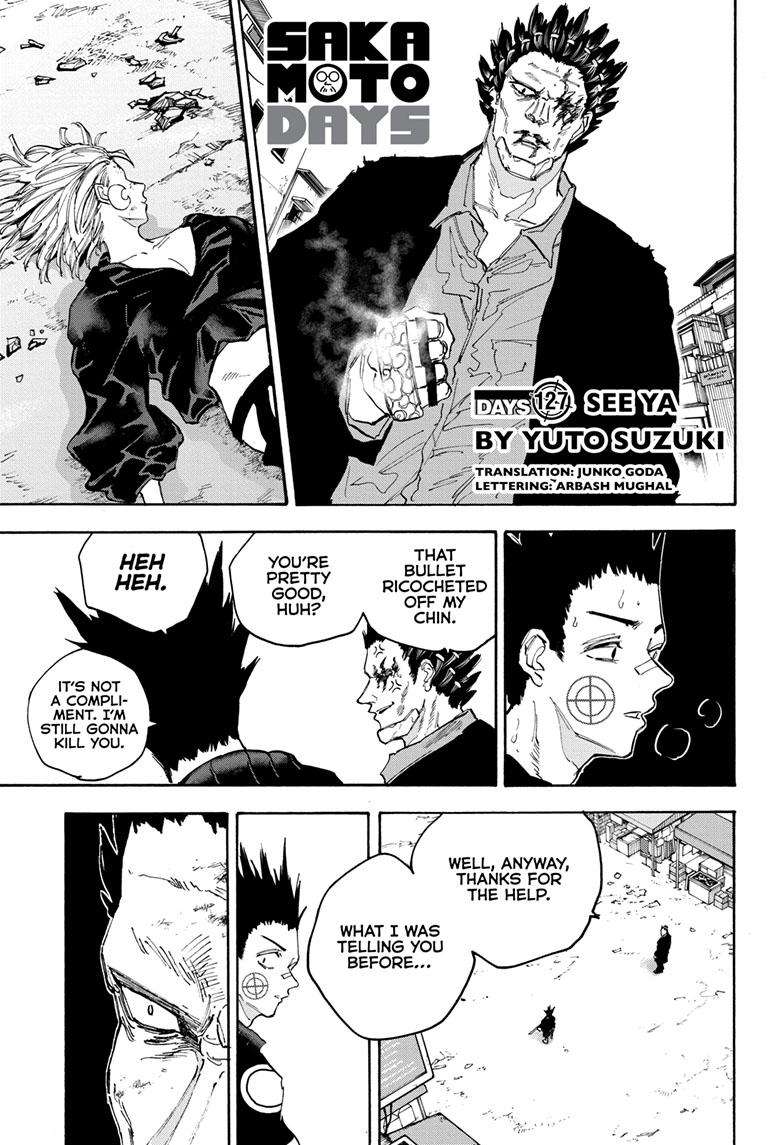 Sakamoto Days chapter 127 page 1