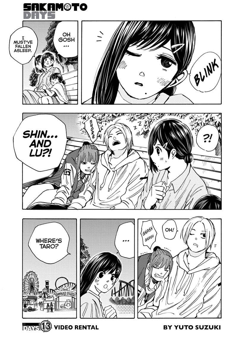 Sakamoto Days chapter 13 page 1