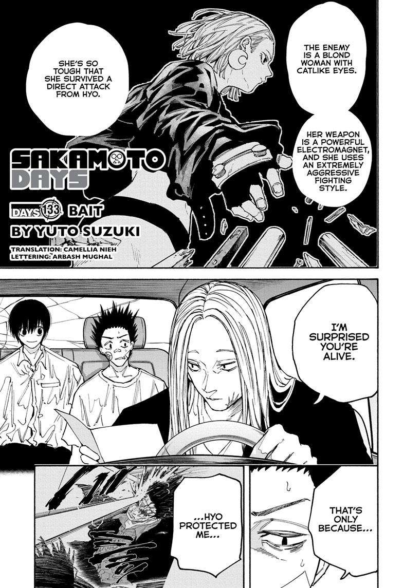 Sakamoto Days chapter 133 page 1