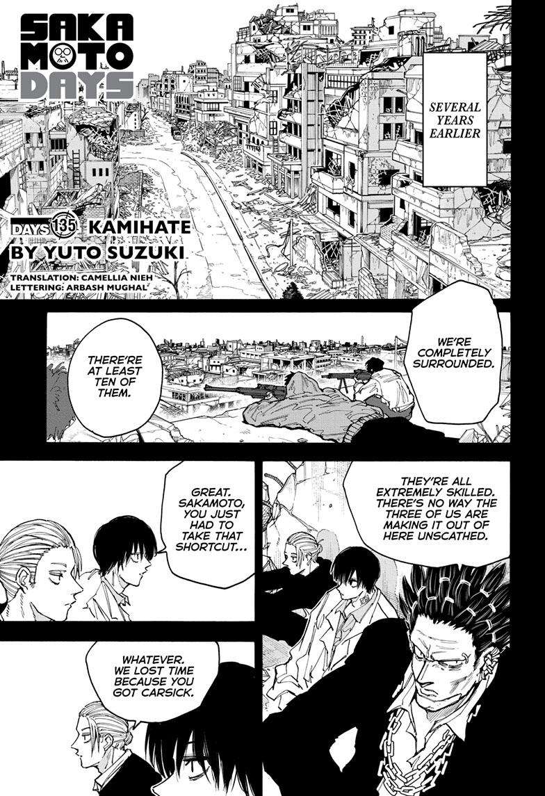 Sakamoto Days chapter 135 page 1