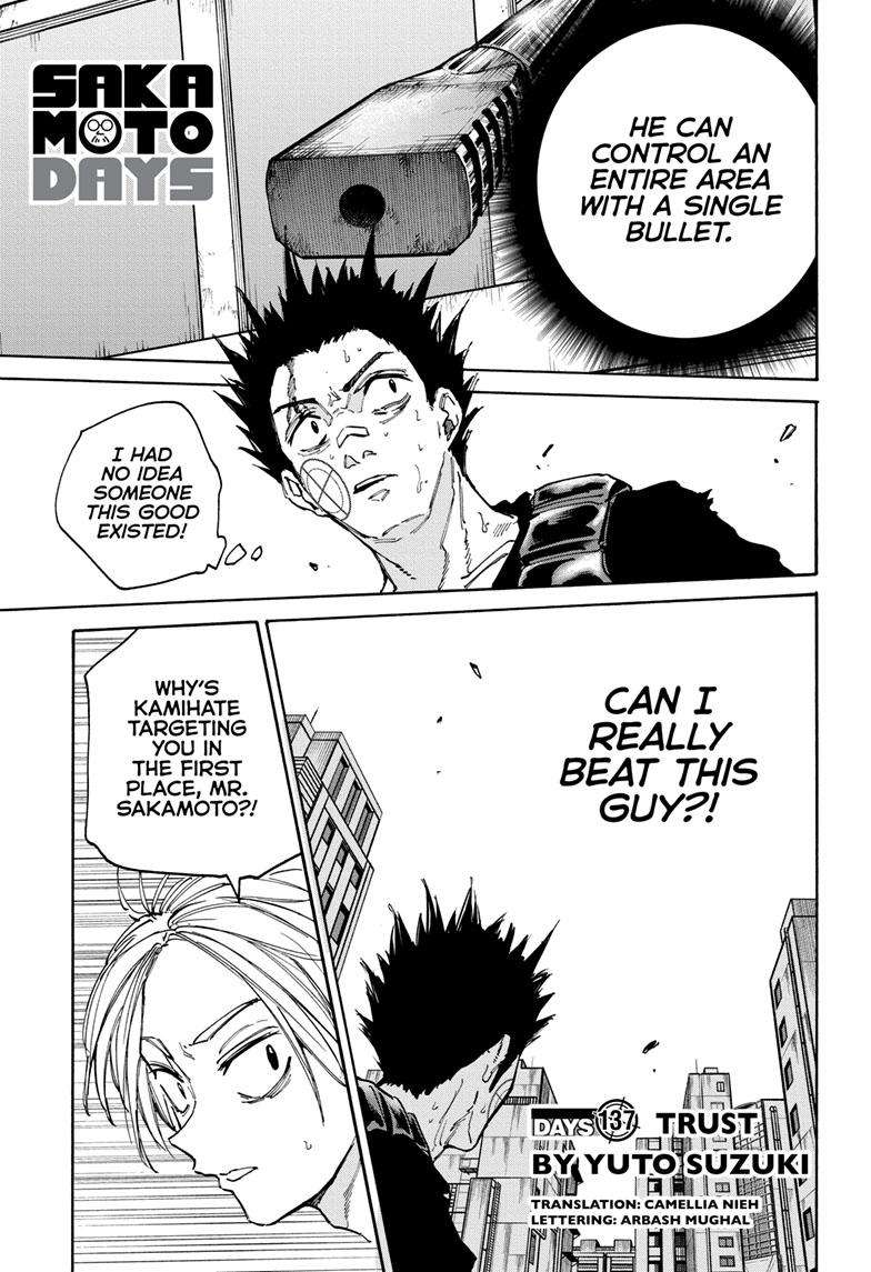Sakamoto Days chapter 137 page 1