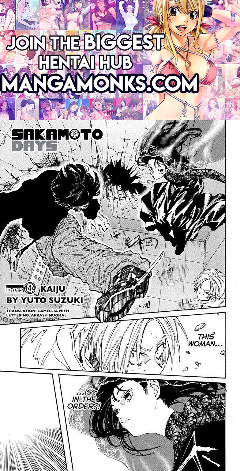 Sakamoto Days chapter 144 page 1