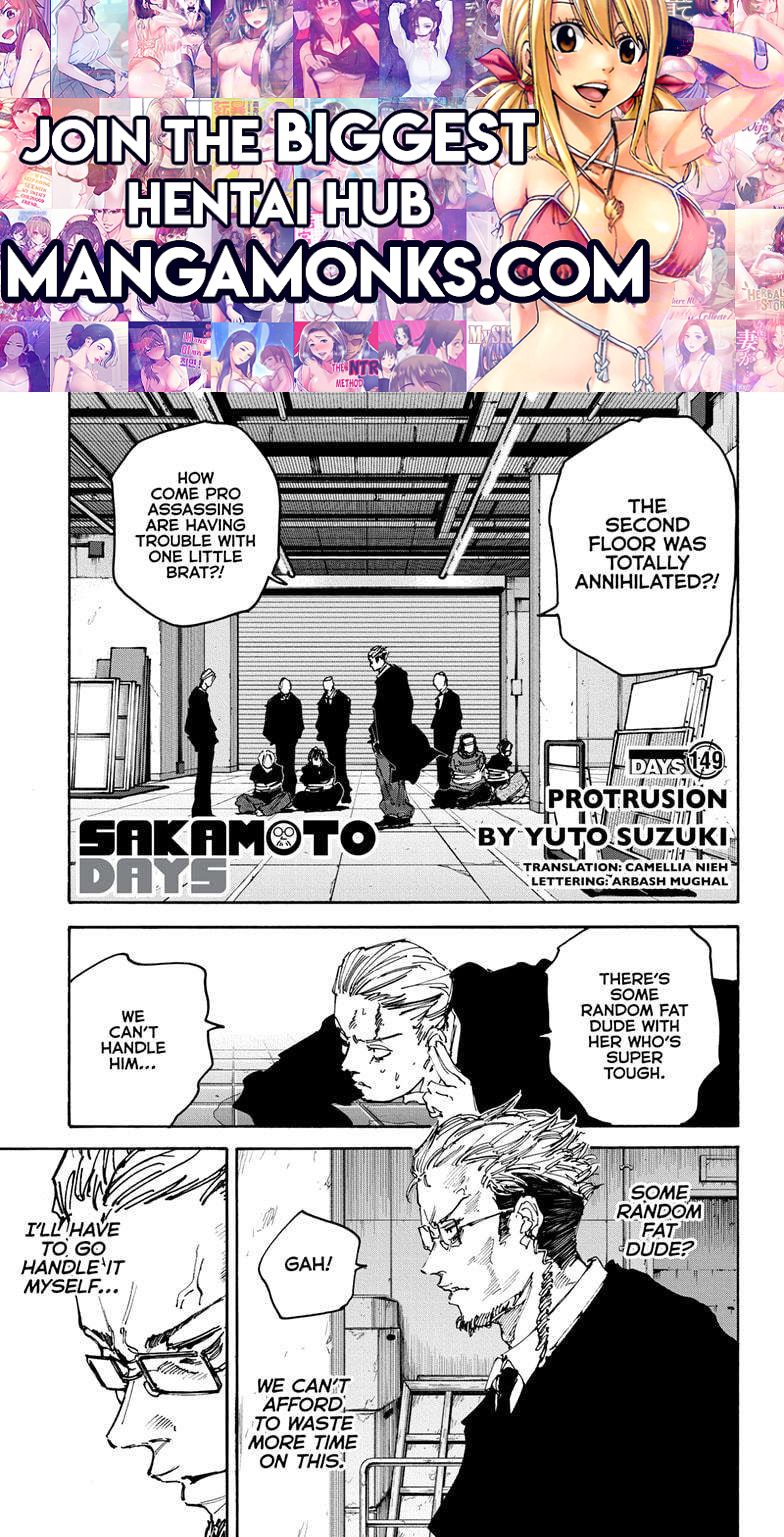 Sakamoto Days chapter 149 page 1