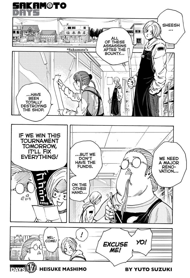 Sakamoto Days chapter 17 page 2