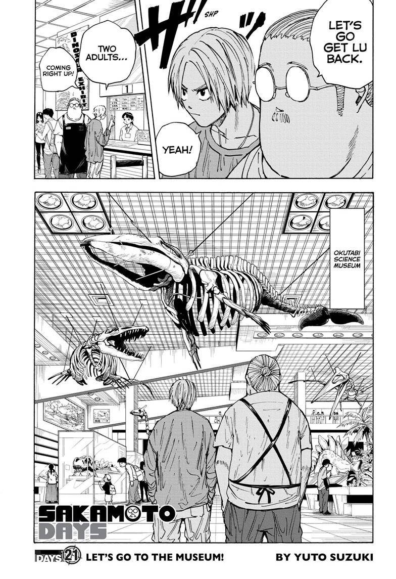 Sakamoto Days chapter 21 page 1