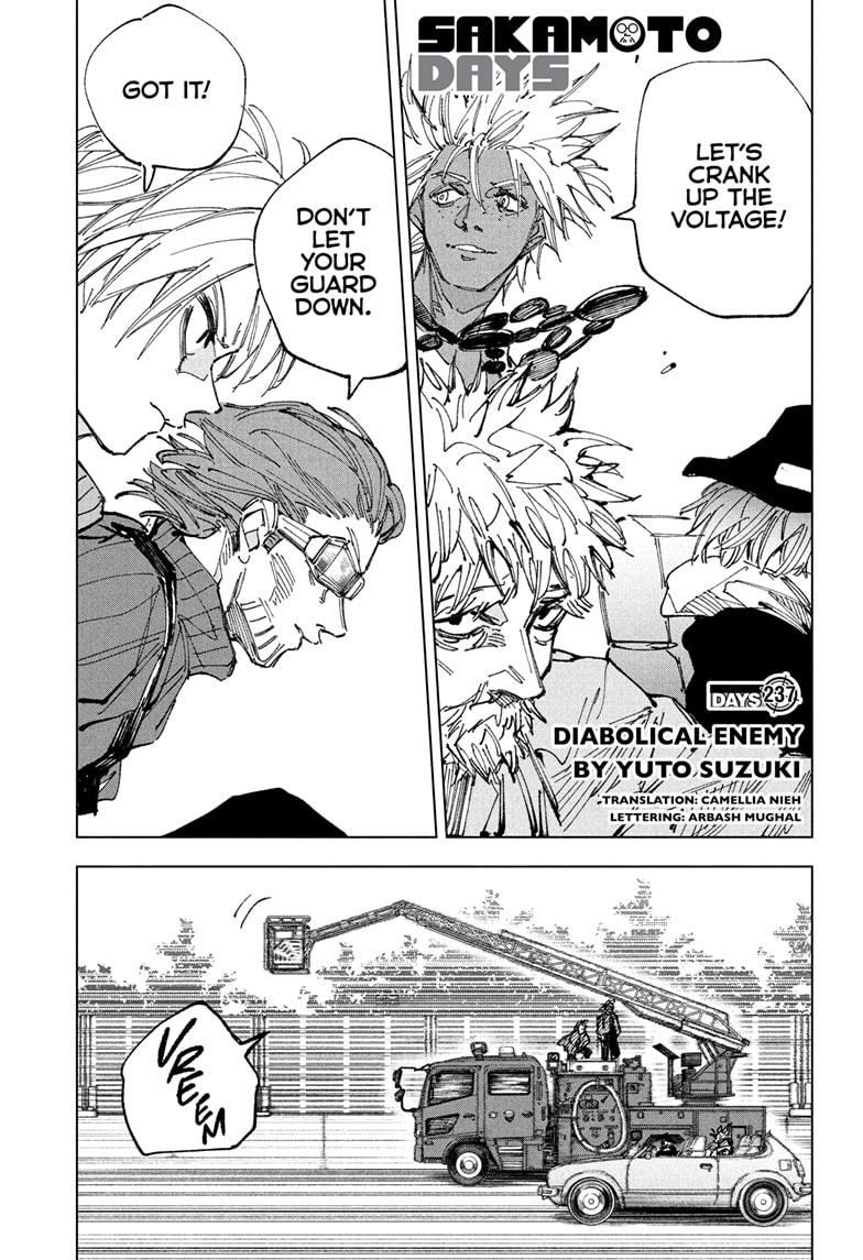Sakamoto Days chapter 237 page 1