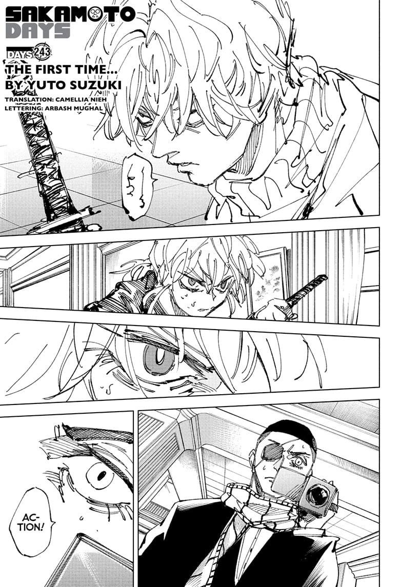 Sakamoto Days chapter 243 page 1