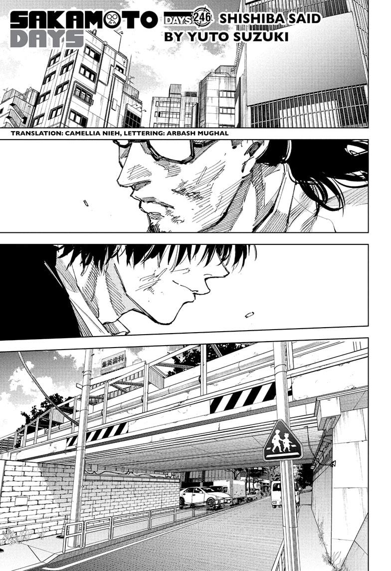 Sakamoto Days chapter 246 page 1