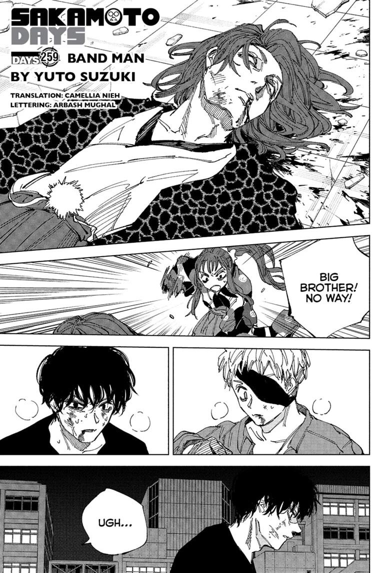Sakamoto Days chapter 259 page 1