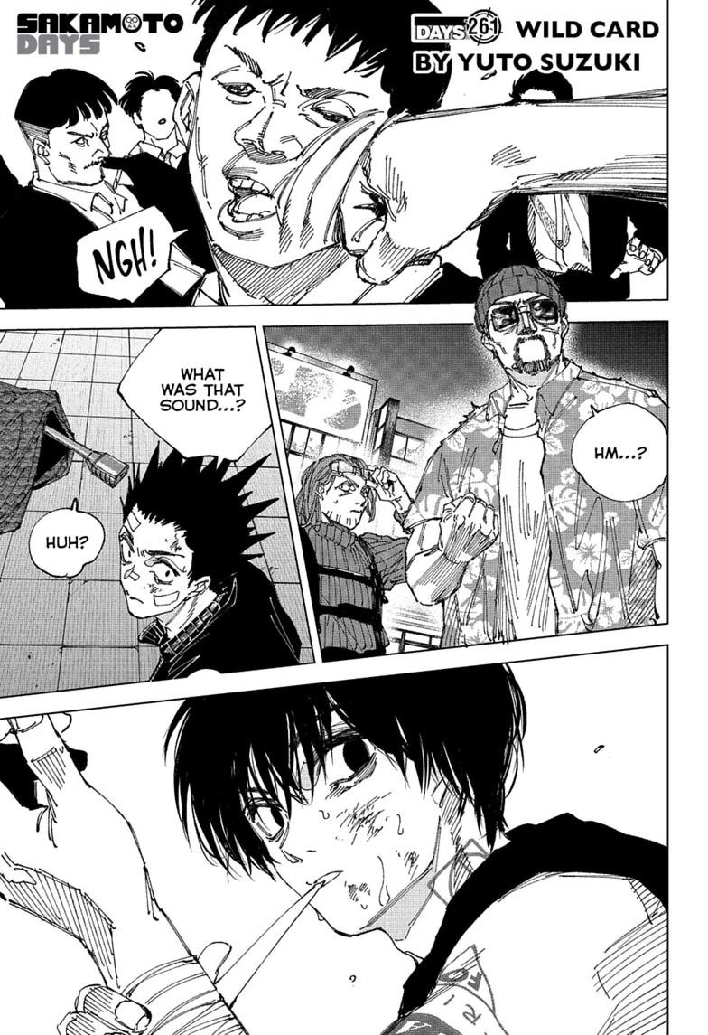 Sakamoto Days chapter 261 page 1