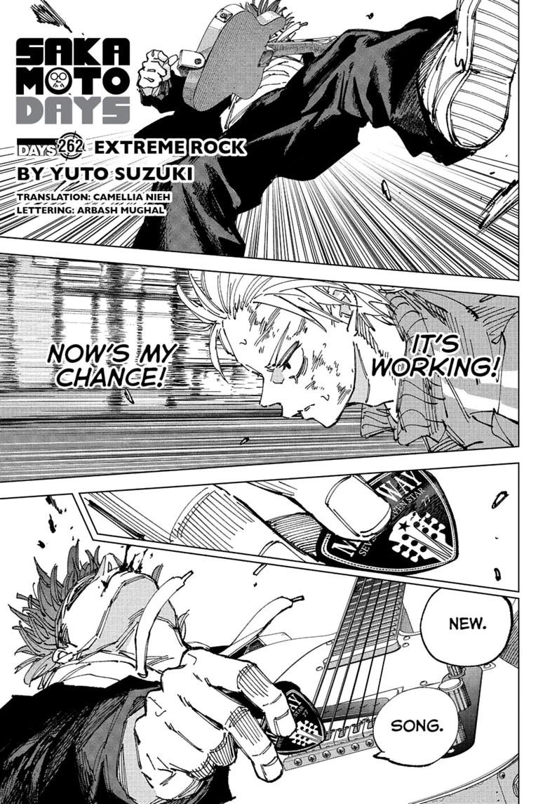Sakamoto Days chapter 262 page 1
