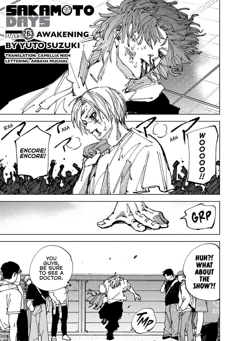 Sakamoto Days chapter 263 page 1