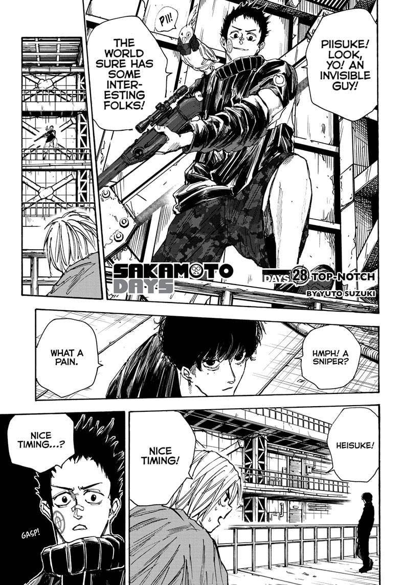 Sakamoto Days chapter 28 page 1