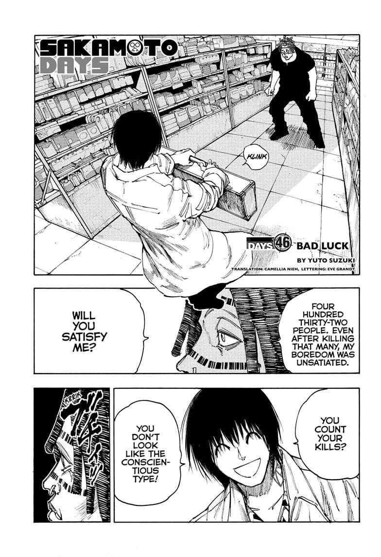 Sakamoto Days chapter 46 page 1